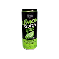 Ոչ ալկոհոլային գազ. ըմպելիք Crodo Lemon Soda Mojito  0.33մլ